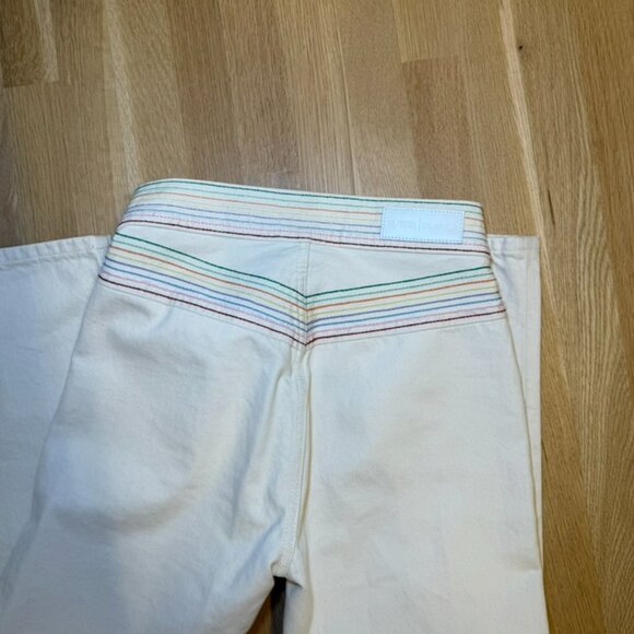 RE/DONE LIMITED EDITION: THE BLANCA JEAN IN ECRU - Picture 4 of 6